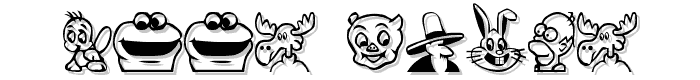 Toon Plain font